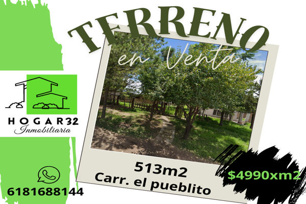 Foto de inmueble en Al pueblito #km 2, Col. El Nayar C.P. 34330, Durango