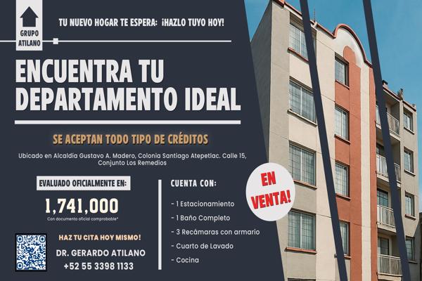 Foto de inmueble en 15 #278, Col. Santiago Atepetlac C.P. 07640, Gustavo A. Madero