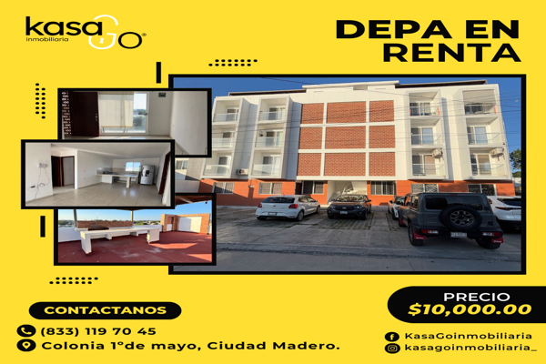 Foto de inmueble en Jalisco 1501 #1501, Col. 1° de Mayo C.P. 89450, Ciudad Madero
