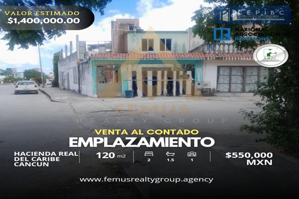 Foto de inmueble en Hacienda de Coatepec #1436Int. mz 3 lt 1, Col. Real Las Quintas (Supermanzana 202) C.P. 77539, Benito Juárez