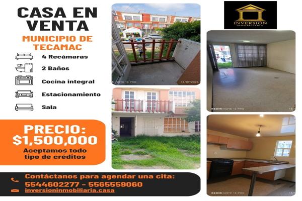 Foto de inmueble en Calle 7a. Cerrada de Bosques de México #s/n, Col. Margarito F. Ayala C.P. 55764, Tecámac