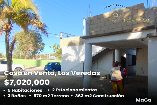 Foto de inmueble en los tabachines #s/n, Col. Las Veredas C.P. 23435, Los Cabos