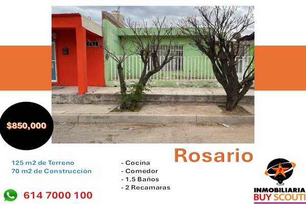 Foto de inmueble en Joaquin Terrazas Quezada, Col. Rosario C.P. 31030, Chihuahua