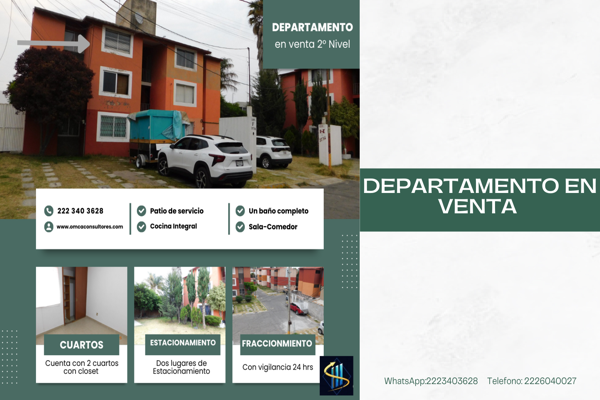 Foto de inmueble en 24 A PTE  #ED F Int. 301, Col. Valle Dorado C.P. 72070, Puebla