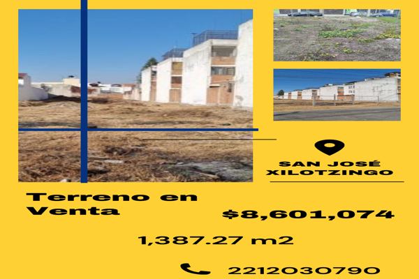 Foto de inmueble en Xilotzingo #3, Col. Rancho San José Xilotzingo C.P. 72583, Puebla