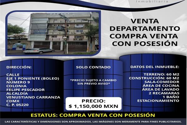 Foto de inmueble en BoleoInt. 9, Col. Felipe Pescador C.P. 06280, Cuauhtémoc