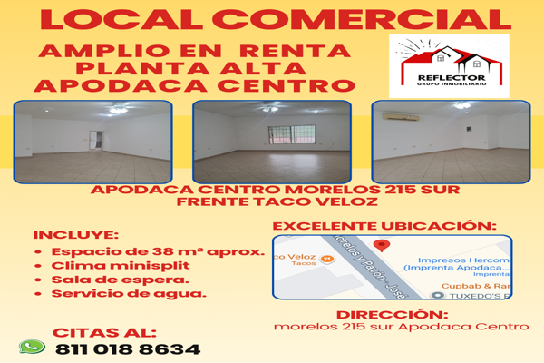 Foto de inmueble en José María Morelos y Pavón 214, Cabecera Municipal (Apodaca), Apodaca Centro, 66600 Cdad. Apodaca, N #215, Col. Apodaca Centro C.P. 66600, Apodaca