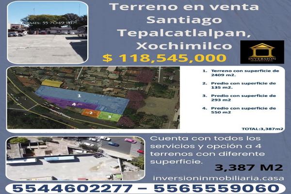 Foto de inmueble en Francisco Goytia Xochimilco #s/n, Col. Santiago Tepalcatlalpan C.P. 16200, Xochimilco