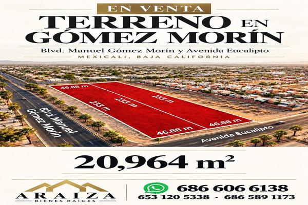 Foto de inmueble en MANUEL GOMEZ MORIN, Col. Privada Vistahermosa C.P. 21225, Mexicali