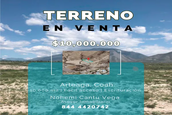 Foto de inmueble en Sin nombre de calle #100, Col. Los Llanos C.P. 25386, Arteaga