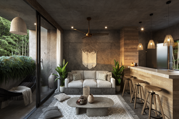 Foto de inmueble en Calle 14 Sur #10Int. e1, Col. La Veleta C.P. 77760, Tulum