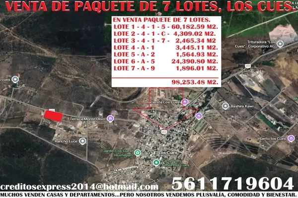 Foto de inmueble en CARRETERA ESTATAL 430, Col. Los Cues C.P. 76970, Huimilpan