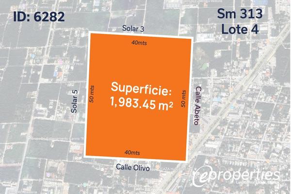 Foto de inmueble en Terreno en Venta Cerca de la Avenida Huayakan, Col. Supermanzana 313 C.P. 77533, Benito Juárez