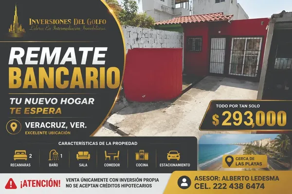 Foto de inmueble en Sin nombre de calle, Col. Geovillas los Pinos C.P. 91808, Veracruz