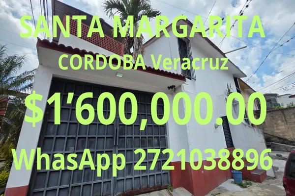 Foto de inmueble en Cerca Beisbrama, Col. INFONAVIT Santa Margarita C.P. 94600, Córdoba