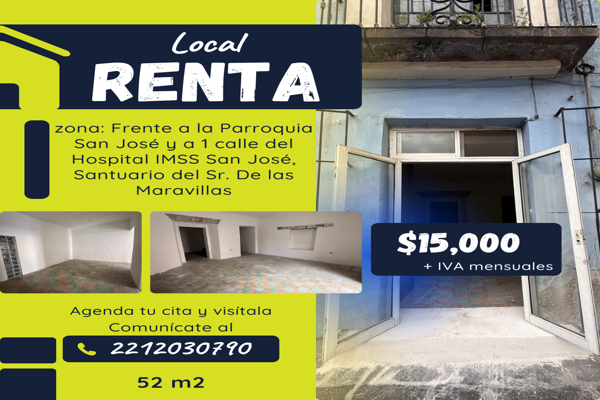 Foto de inmueble en Puebla Centro #19, Col. Centro C.P. 72000, Puebla
