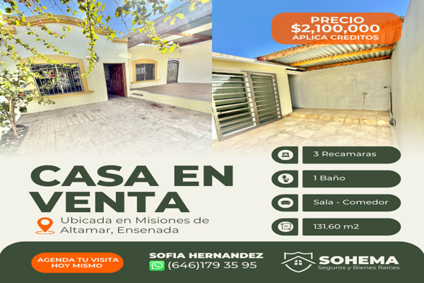 Foto de inmueble en Altamar #s/n, Col. Carlos Pacheco (Ayuntamiento) C.P. 22898, Ensenada