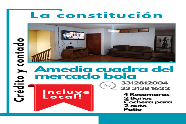 Foto de inmueble en General Juan Domínguez, Col. Constitución C.P. 45180, Zapopan