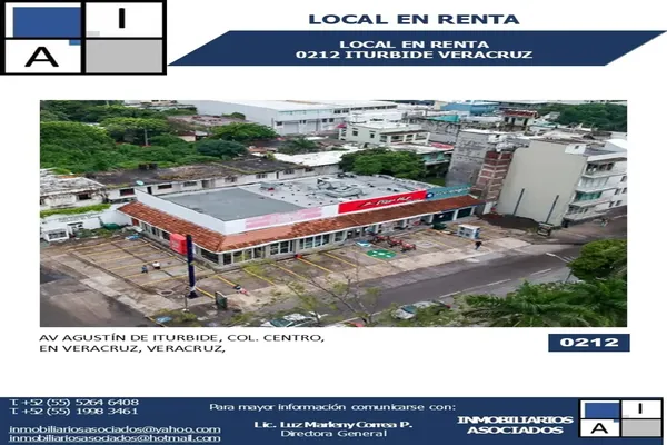 Foto de inmueble en AGUSTIN DE ITURBIDE, Col. Veracruz Centro C.P. 91700, Veracruz