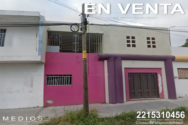 Foto de inmueble en aldama #1000, Col. Colima Centro C.P. 28000, Colima
