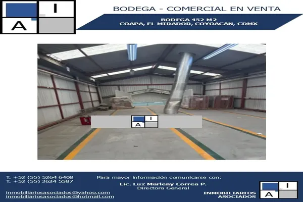 Foto de inmueble en ANAHUAC, Col. Ex-Ejido de Santa Ursula Coapa C.P. 04980, Coyoacán