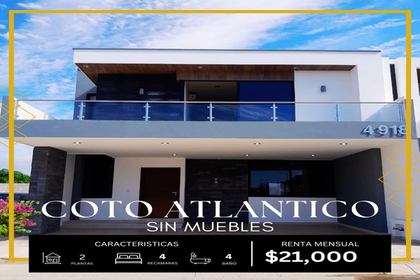 Foto de inmueble en ATLANTICO, Col. Coto Platino C.P. 82124, Mazatlán