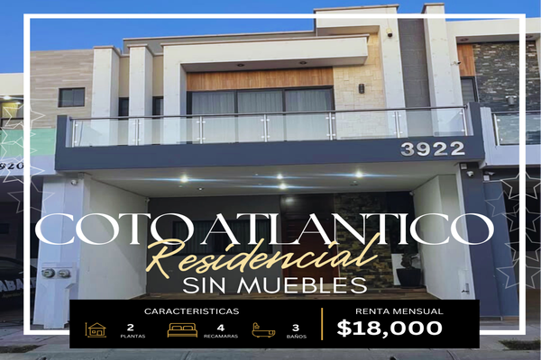 Foto de inmueble en ATLANTICO, Col. Coto Platino C.P. 82124, Mazatlán