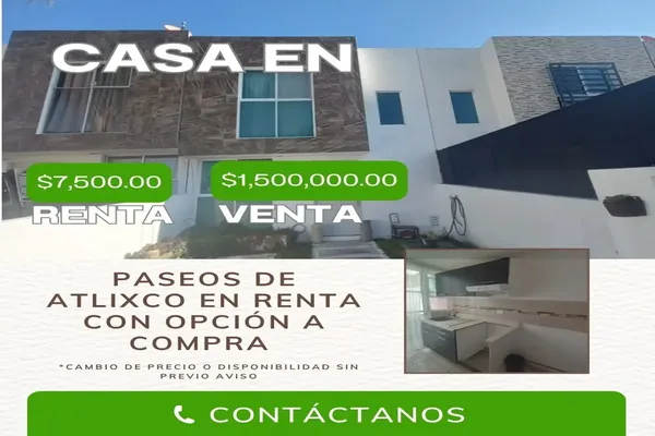 Foto de inmueble en  , Col. Atlixco Centro C.P. 74200, Atlixco
