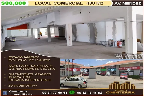 Foto de inmueble en av. 27 de febrero esq av méxico #1100, Col. Tamulte de las Barrancas C.P. 86150, Centro