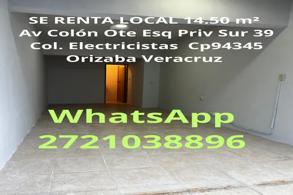 Foto de inmueble en Av Colón Oriente Esquina Privada Sur 39 #2035A, Col. Electricistas C.P. 94345, Orizaba