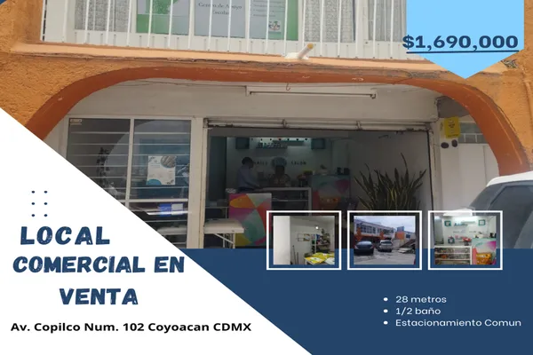 Foto de inmueble en Av. Copilco #102, Col. Copilco El Bajo C.P. 04340, Coyoacán