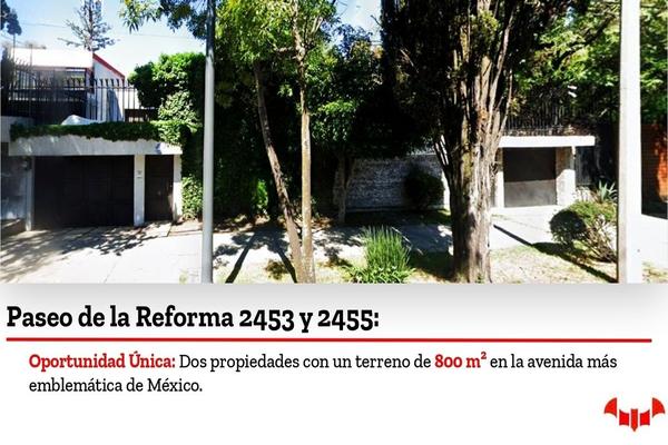 Foto de inmueble en Av Paseo de la Reforma #2455 y #2453 Lomas de Reforma, Col. Lomas de Reforma C.P. 11930, Miguel Hidalgo