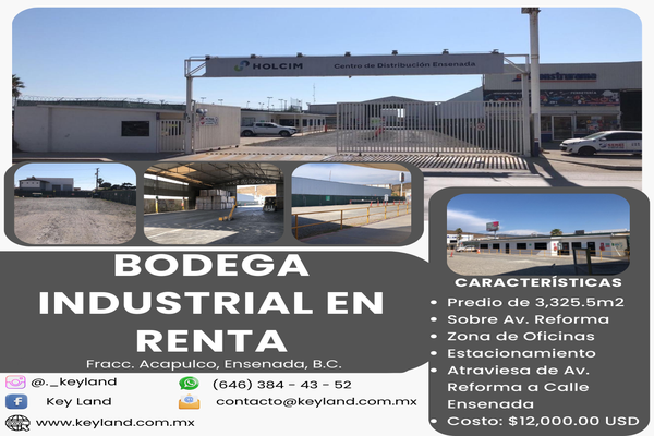 Foto de inmueble en Av. Reforma, Col. Acapulco C.P. 22890, Ensenada