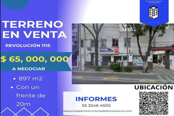 Foto de inmueble en avenida revolución, Col. Merced Gómez C.P. 03930, Benito Juárez