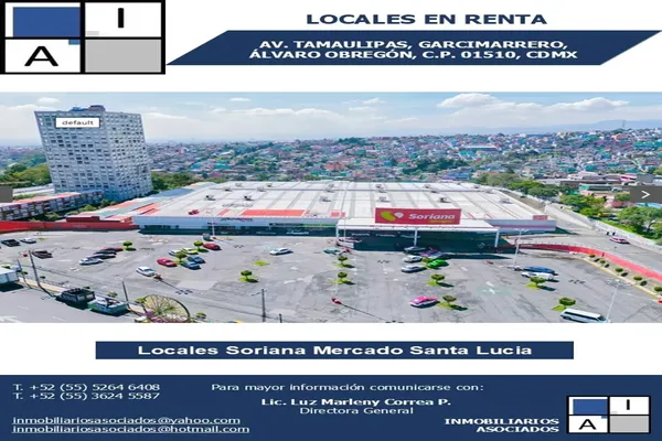 Foto de inmueble en AV TAMAULIPAS, Col. Garcimarrero C.P. 01510, Álvaro Obregón