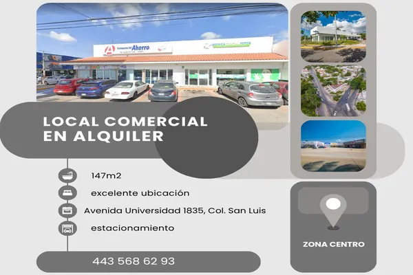 Foto de inmueble en av universidad #1835, Col. San Luis C.P. 78310, San Luis Potosí