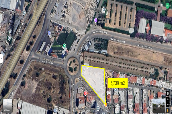 Foto de inmueble en Av. Universidad, Col. Royal Country C.P. 45116, Zapopan