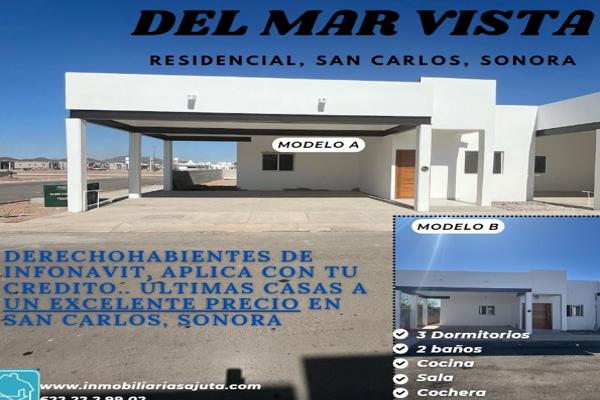 Foto de inmueble en CASAS EN SAN CARLOS SONORA #CREDITO INFONAVIT, Col. Residencial Del Mar Vista C.P. 85506, Guaymas