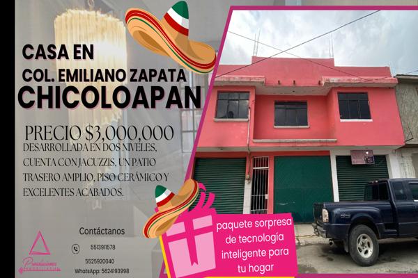 Foto de inmueble en Av. Miramontes, Emiliano Zapata, Chicoloapan de Juárez, Méx. #s/n, Col. Emiliano Zapata C.P. 56390, Chicoloapan