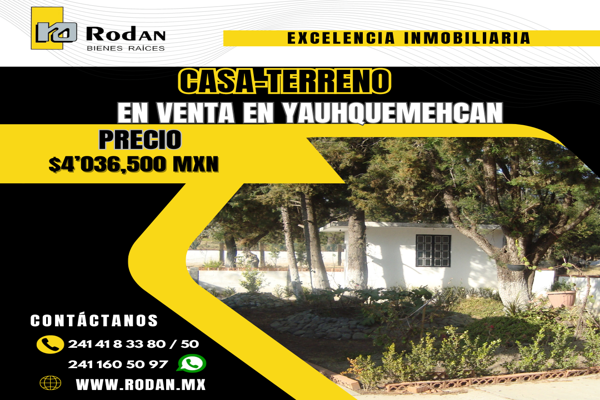 Foto de inmueble en PROLONGACION MORELOS ESQUINA CAMINO NACIONAL, Col. San José Tepoxtla C.P. 90459, Yauhquemehcan