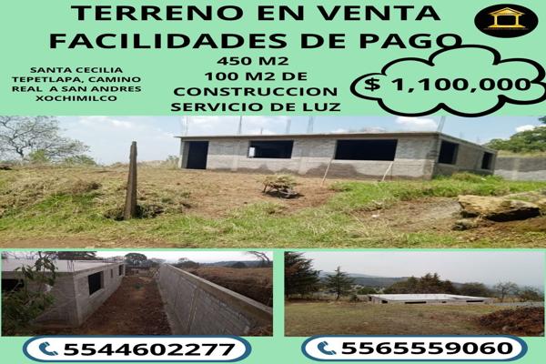 Foto de inmueble en camino real a San Andrés Tepetlapa, Col. El Mirador C.P. 16060, Xochimilco