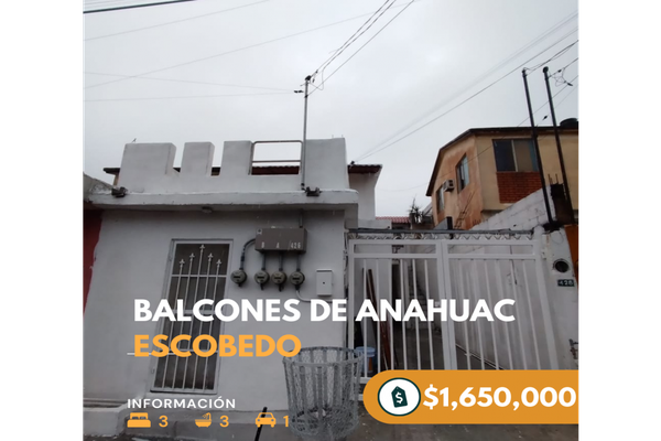 Foto de inmueble en  , Col. Balcones de Anáhuac II C.P. 66056, General Escobedo