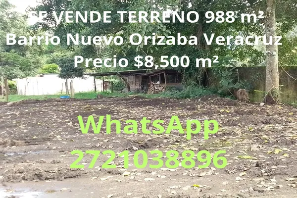 Foto de inmueble en Barrio Nuevo, Col. Barrio Nuevo C.P. 94340, Orizaba
