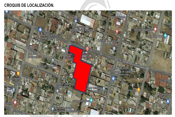 Foto de inmueble en belisario dominguez, Col. San Juan C.P. 55600, Zumpango
