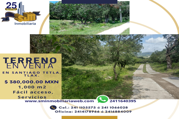 Foto de inmueble en Camino a La Escondida, Col. Chautzingo C.P. 90433, Tetla de la Solidaridad