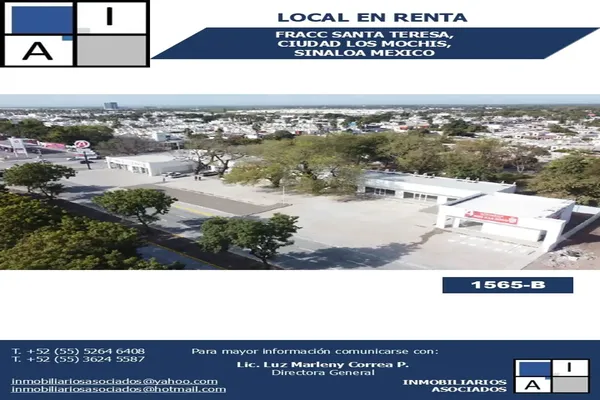 Foto de inmueble en BLVD ANTONIO ROSALES, Col. Sinaloa de Leyva Centro C.P. 81910, Sinaloa