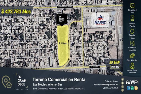 Foto de inmueble en Boulevard Chihuahuita #1, Col. Las Glorias C.P. 81263, Ahome