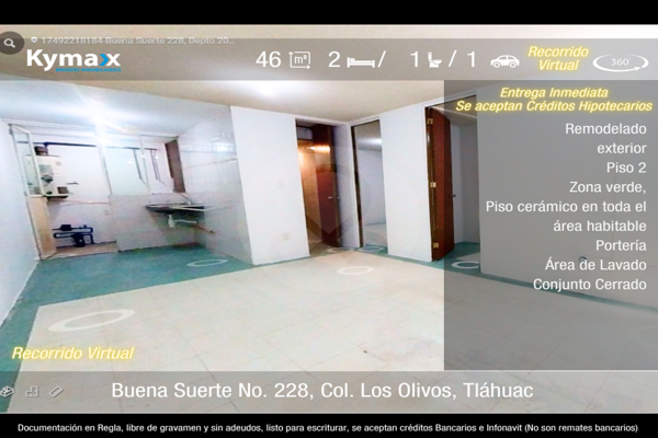 Foto de inmueble en Buena Suerte 300, Col. Ampliación Los Olivos C.P. 13219, Tláhuac