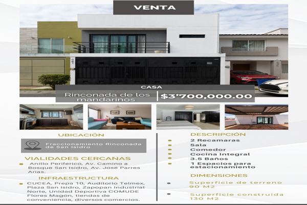 Foto de inmueble en Rcda. de Los Mandarinos, San Isidro, 45180 Zapopan, Jal. #s/n, Col. La Grana C.P. 45180, Zapopan