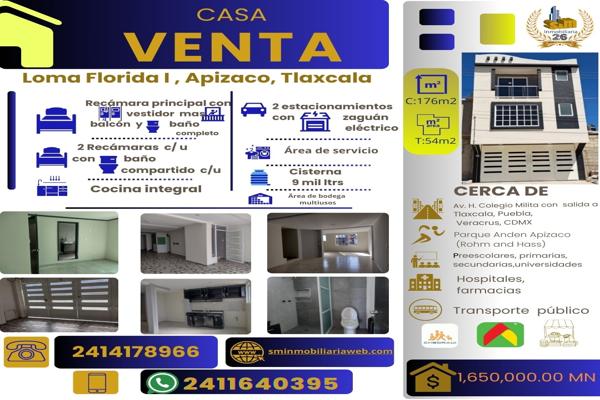 Foto de inmueble en Nochebuena #5007, Col. Loma Florida 1a Secc C.P. 90356, Apizaco